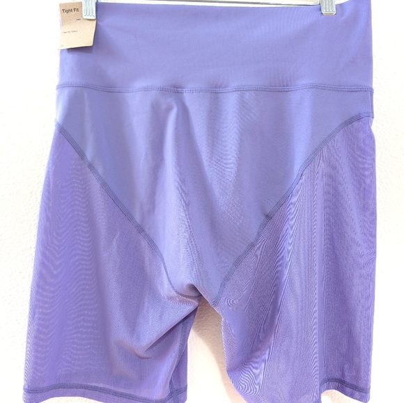 NikeCourt x Naomi Osaka Tennis Shorts Purple Large NWT Tight Fit fb2039-567 - Picture 2 of 5